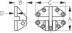 Sea Dog 205280-1 Dimensions