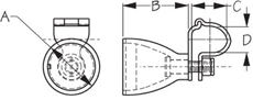 Sea Dog 230107 Dimensions