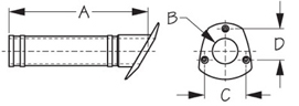 Sea Dog 325160 Dimensions