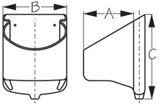 Sea Dog 588115-1 Dimensions